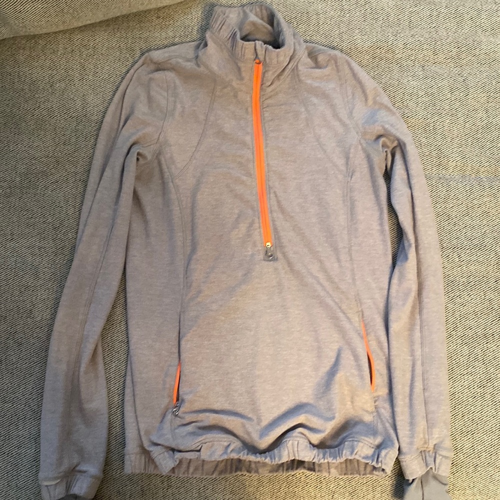 Lululemon Grey Half Zip Jacket
